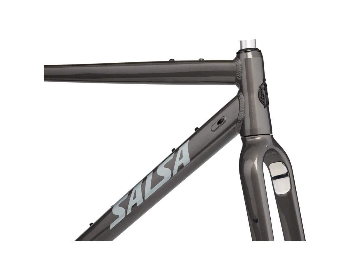 Salsa Stormchaser Gravel Frameset (Metallic Black) (54.5cm) - view 2